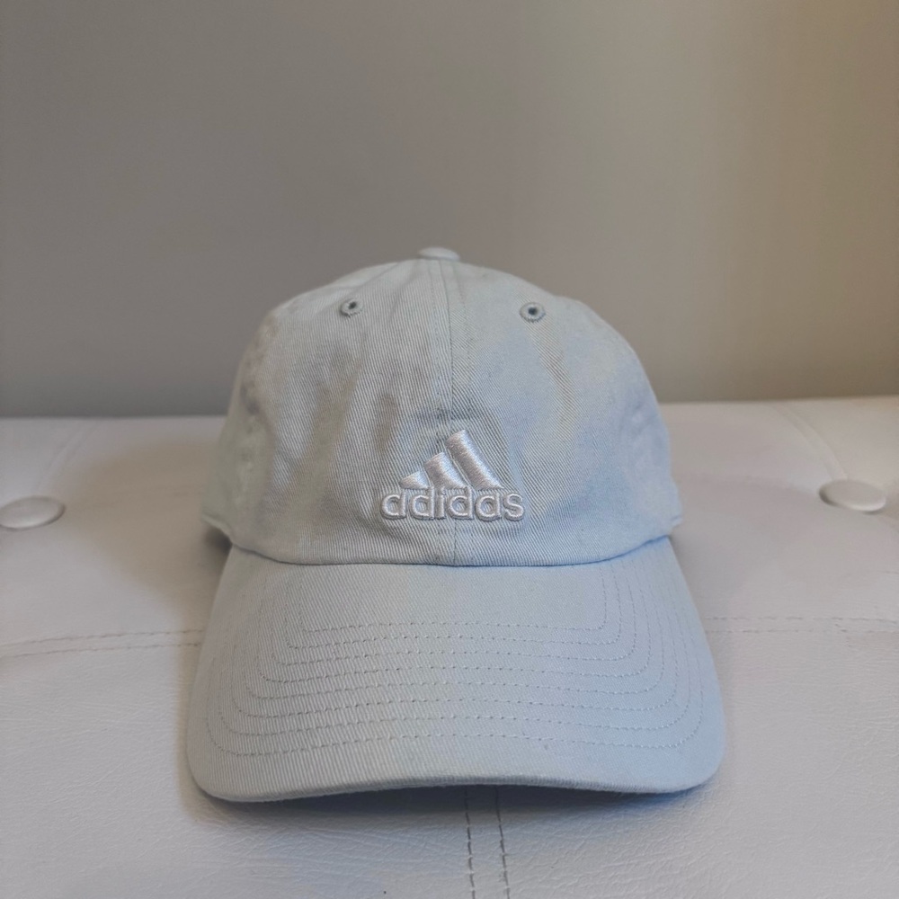 Adidas climate baseball cap in light blue